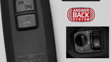 Answer back system.