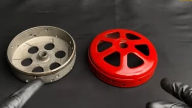 Mangkok ganda original custom dan RX7 Racing
