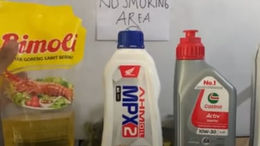 Jangan ditiru, eksperimen minyak goreng pengganti oli