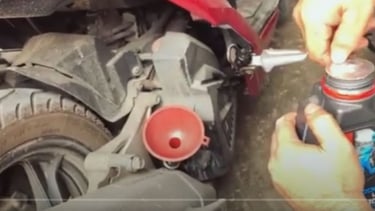 Ganti Oli Vario 150