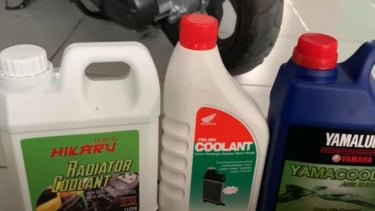 Memilih air radiator