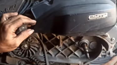 Motor Vario 125 Kasar saat Didorong