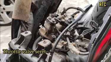 tiga penyebab gas motor nyangkut