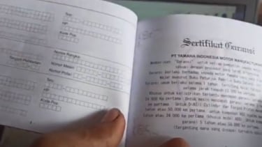 Cara dan aturan pakai buku garansi motor