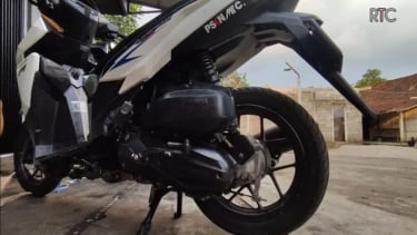 mesin motor panas