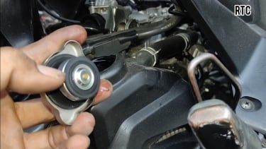 Radiator motor
