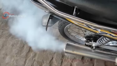 Motor Ngebul Parah
