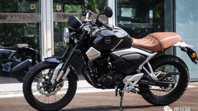 Honda CB190SS resmi debut di China.