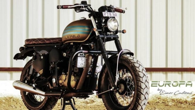 Modifikasi Royal Enfield Desert Storm 500