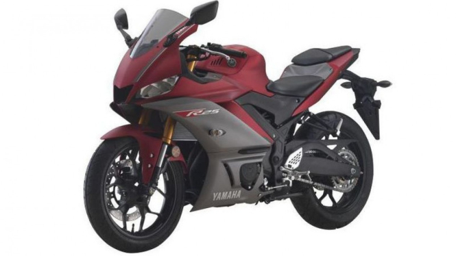 Yamaha R25 edisi terbaru.