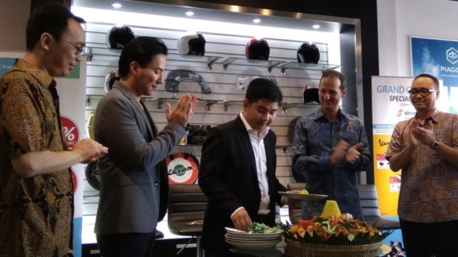 Diler kedua Piaggio di Tangerang resmi dibuka.