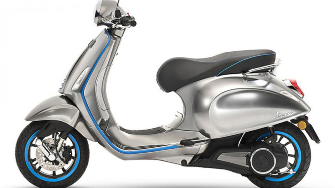 Vespa listrik.