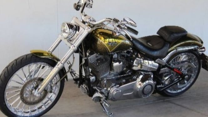 Moge Harley Atta Halilintar seharga Rp1,4 miliar.