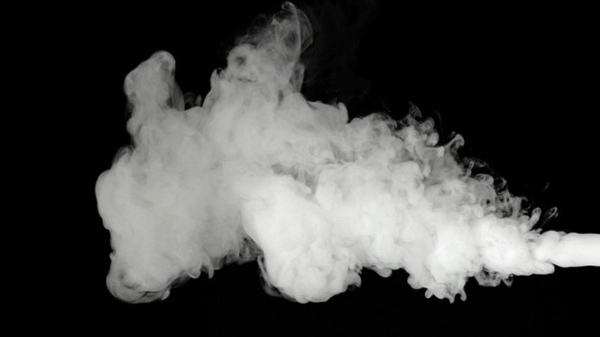 Asap rokok. Ilustrasi