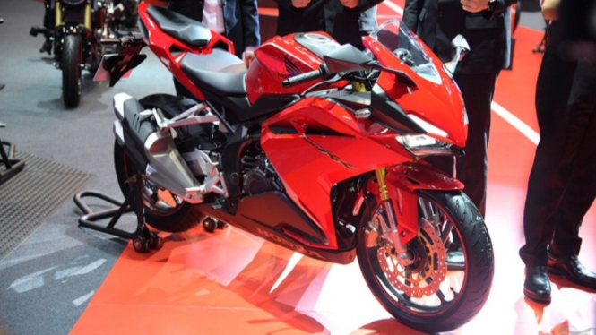Honda CBR250RR meluncur di Thailand.