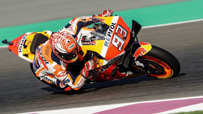 Pembalap Repsol Honda, Marc Marquez