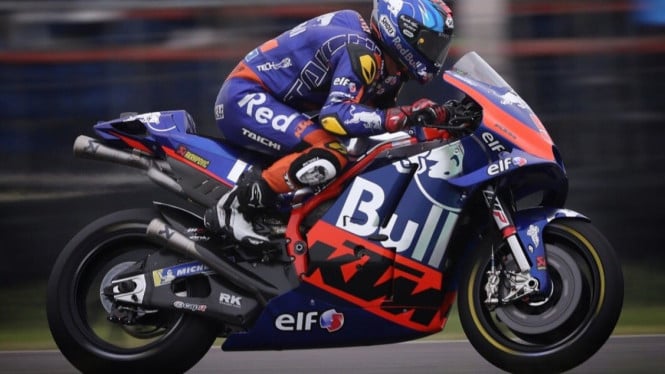 Pembalap KTM Tech 3, Hafizh Syahrin