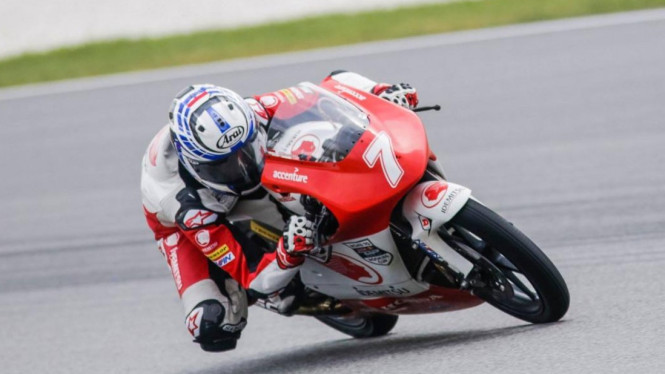 Pembalap AHRT Mario Aji.