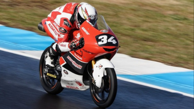 Pembalap AHRT Mario Aji.