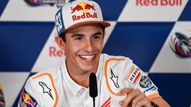 Pembalap Repsol Honda, Marc Marquez