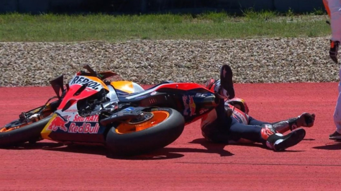 Marc Marquez di MotoGP Amerika