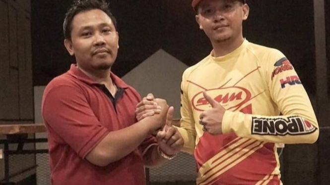 Gita (kiri) dan Dimas (kanan).
