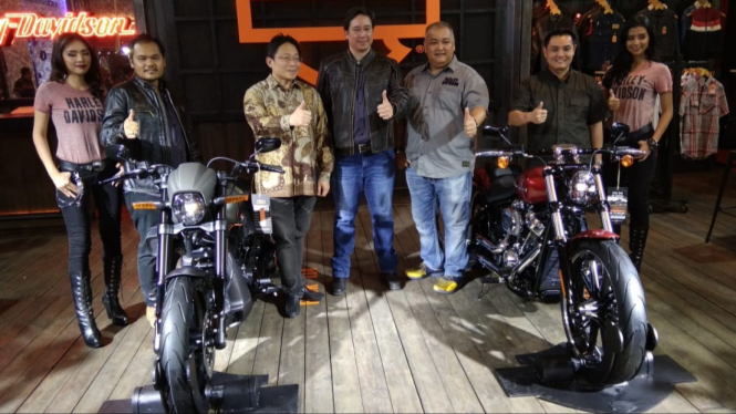 Harley luncurkan dua motor baru di IIMS 2019.