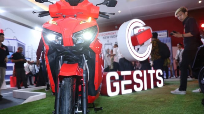 Motor listrik Gesits.