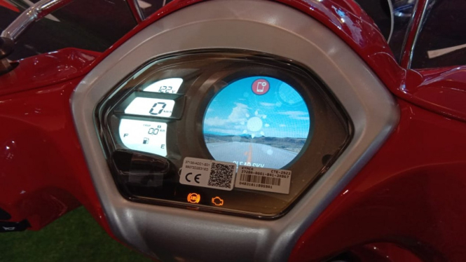 Dashboard Kymco Like 150i.