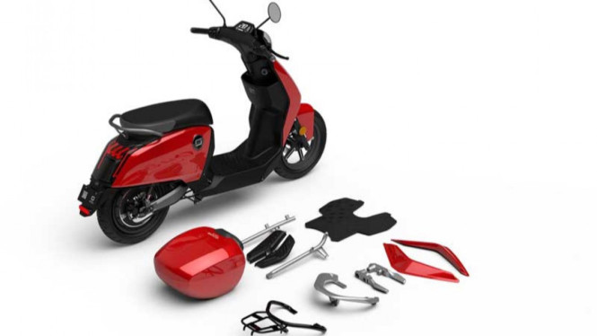 Skuter listrik Ducati.