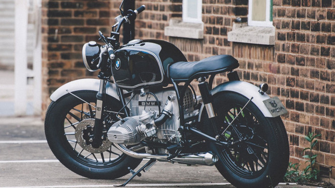 BMW R100 RS Dibikin Gaya Bobber
