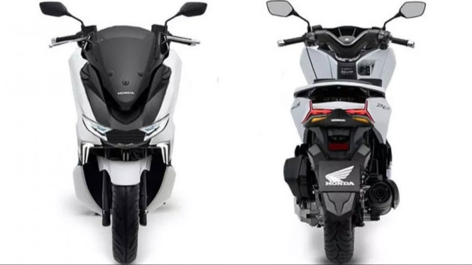 Rendering Honda PCX terbaru.