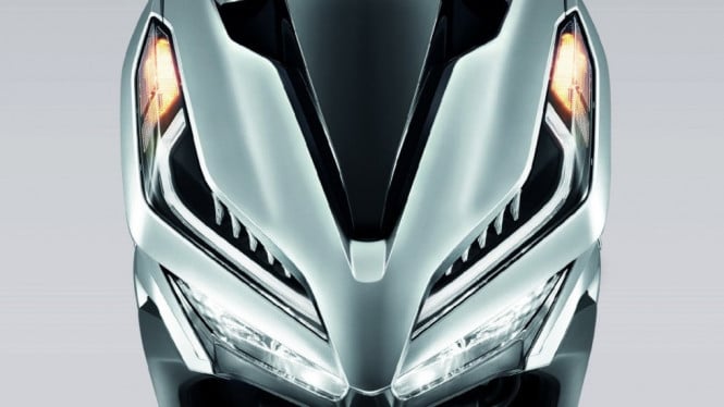 Ilustrasi motor baru Honda Click.
