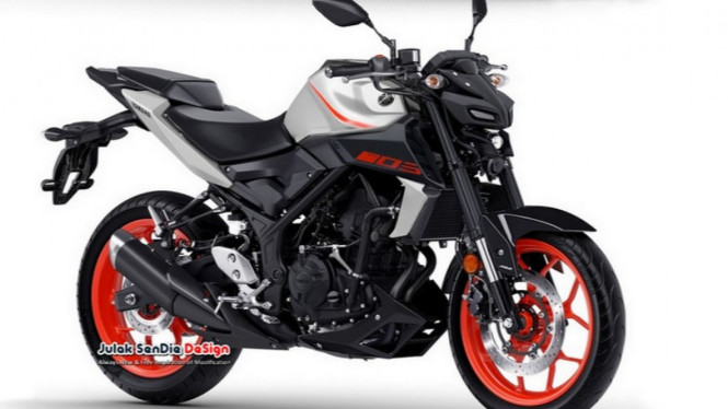 Rendering MT-25 edisi terbaru.