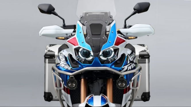 Honda Africa Twin versi terbaru.