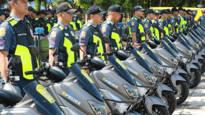 Polisi Filipina gunakan NMax
