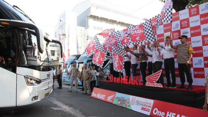 Mudik bareng Honda.