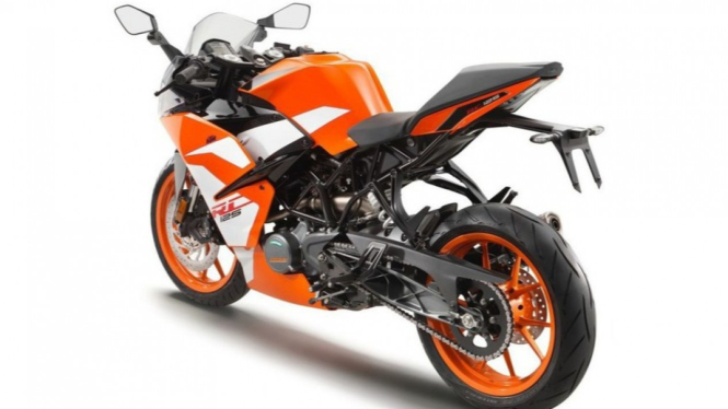 KTM RC125 siap tayang di India.
