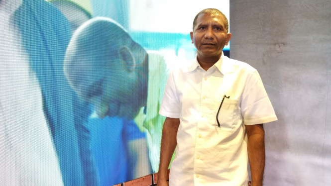 Mansetus Balawala, pencetus pinjam motor bidan di Fores.