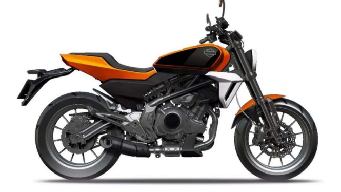 Moge Harley yang bakal dijual murah.