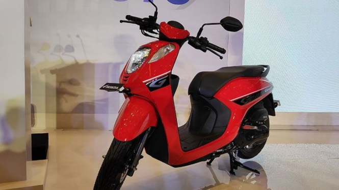 Honda Genio meluncur di Jakarta.