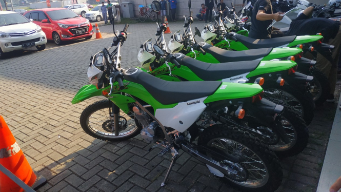 Kawasaki KLX series.