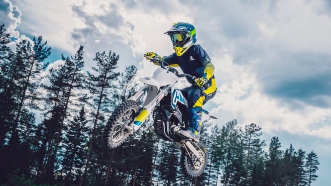Motor trail listrik ee5 Husqvarna