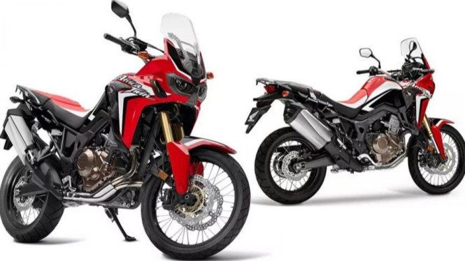 Honda Africa Twin versi terbaru.
