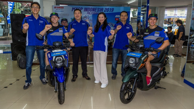 Yamaha X-ride terbaru meluncur di Palembang.