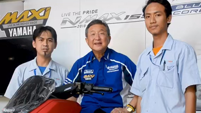 Yamaha ulang tahun ke-64.