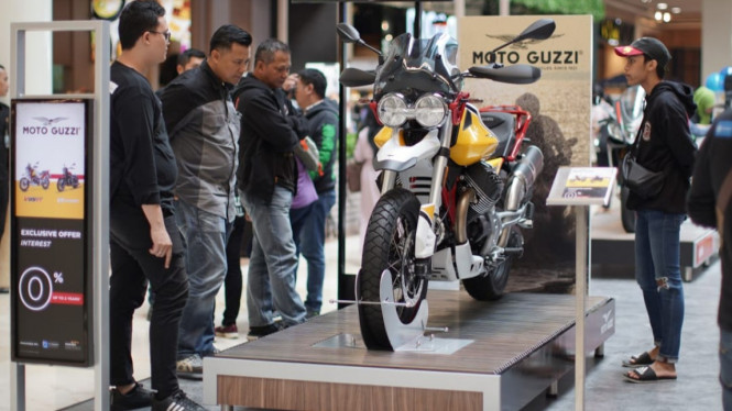 Peluncuran Moto Guzzi V85TT.