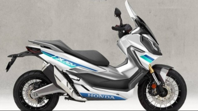 Rendering skutik adventure Honda, ADV 150.