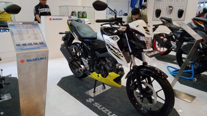 Suzuki Bandit tampil di GIIAS 2019.