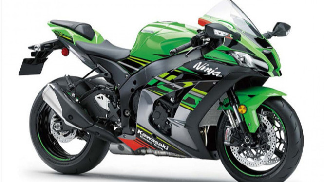 Kawasaki ZX-10R.